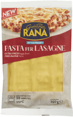 Pasta Per Lasagne x 6 feuilles