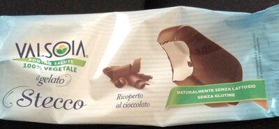 Gelato stecco vegetale con ricopertura (31%) al cioccolato