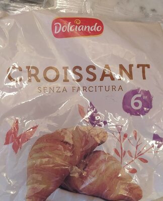 Croissant senza farcitura