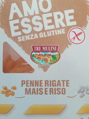 Penne rigate mais e riso