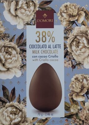 Uovo di ciocioccolato al latte 38%
