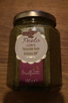 Pesto con Pistachio verde
