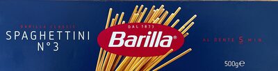 Pâtes Spaghettini N°3 500G