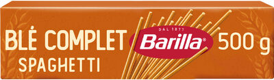 Pâtes spaghetti au blé complet integral 500g