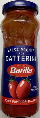 Salsa pronta con Datterini