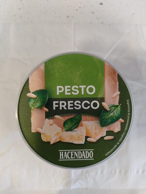 Salsa fresca pesto con albahaca