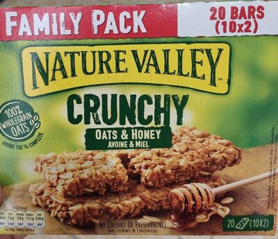 Crunchy oats and honey
