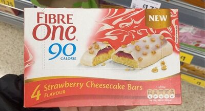 Fibre One 90 - Strawberry Cheesecake Bars