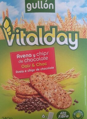 Vitalday Avena y chips de chocolate