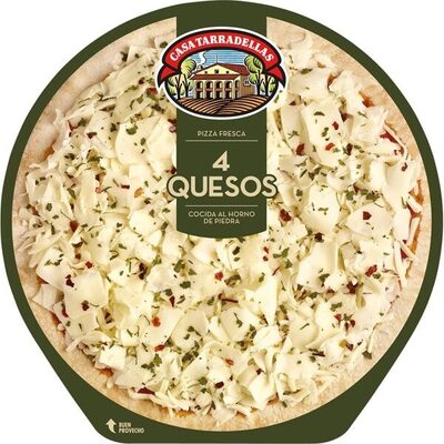 Pizza fresca 4 quesos