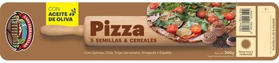 Pizza 5 semillas y cereales