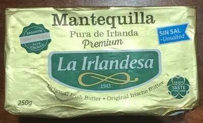 MANTEQUILLA SIN SAL