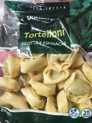 Tortelloni ricotta y espinacas