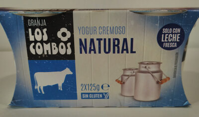 Yogur cremoso natural