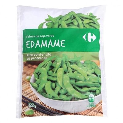 Edamame vainas de soja