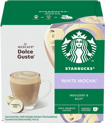 STARBUCKS by NESCAFE DOLCE GUSTO white mocha 12 capsules