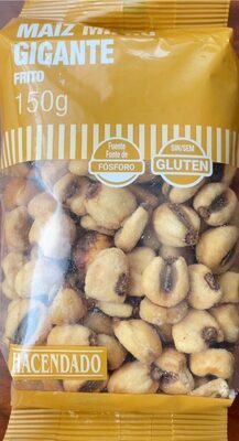 Maíz gigante frito