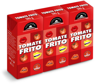 Tomate frito pack 3 unidades