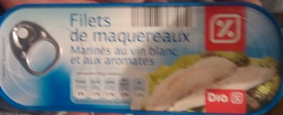 Filets de maquereaux (Marinés au vin blanc et aux aromates)