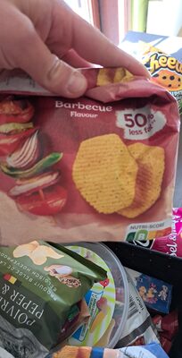 Oven baked barbecue flavour chips