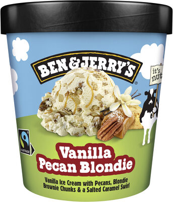B&j vanille pecan 465ml