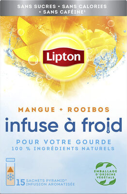 Infuse à Froid à la mangue, rooibos