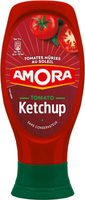 AMORA Ketchup Nature Flacon Souple Offre Saisonnière Flacon Souple 850g