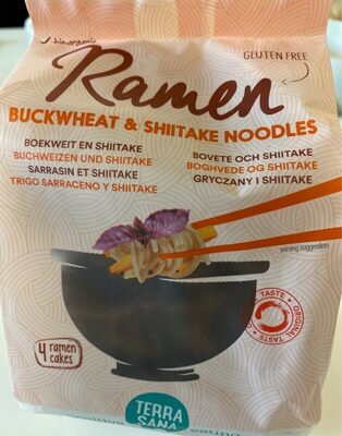 Nouilles ramen de sarrasin au shiitake