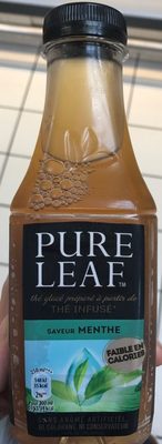 Thé glacé saveur menthe