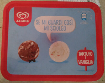 gelato tartufo e vaniglia