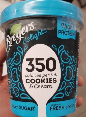 Delights cookies & cream