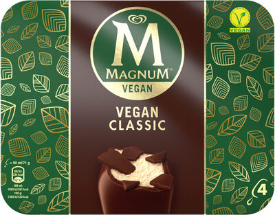 Magnum Glace Batonnet Vegan Classic 4x90ml