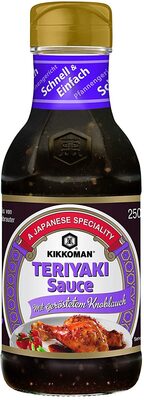 Teriyaki Sauce mit geröstetem Knoblauch