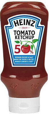 Ketchup 50% de Sucres et de Sel en Moins