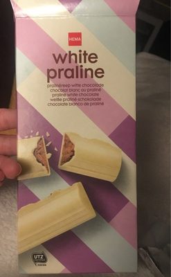 Chocolat white praline