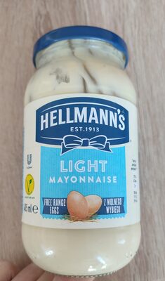 Light mayonnaise with cage free eggs