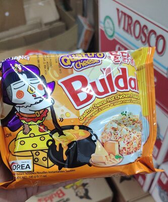 Buldak Spicy Ramen Quattro Cheese Artificial Spicy Chicken Flavor