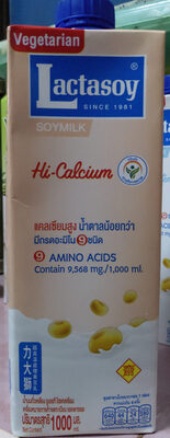 Soy milk high calcium