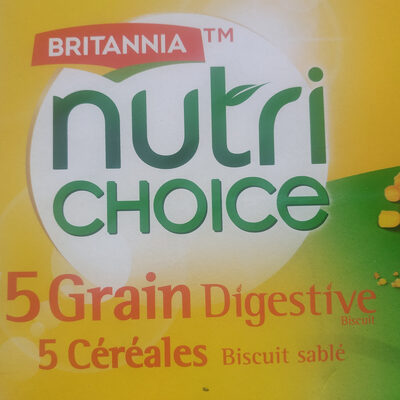 Britannia™ nutriCHOICE 5 Grain Digestive Biscuit