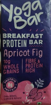 Breakfast Protein Bar Apricot Fig