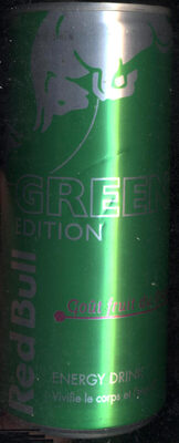 Red Bull - Green Edition - Goût fruit du dragon