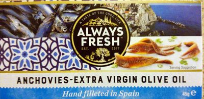 Anchovies - Extra Virgin Olive Oil