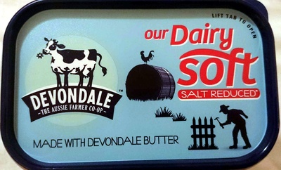 Dairy soft salt reduced