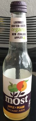 Apple & Peach organic juice