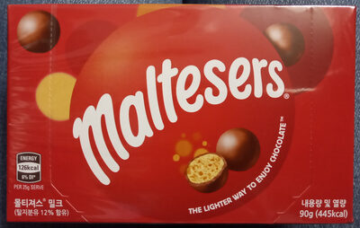 Maltesers crisp malt centres covered with smooth milk chocolate