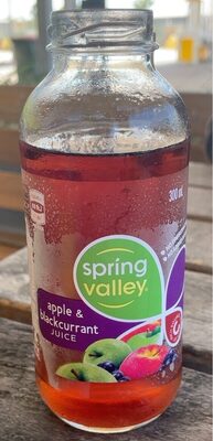 Apple and blackcurrant juice