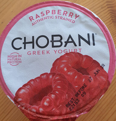 Raspberry Greek Yogurt