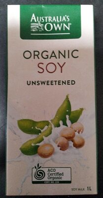 Organic soy milk