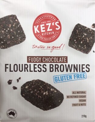 Fudgy Chocolate Flourless Brownies