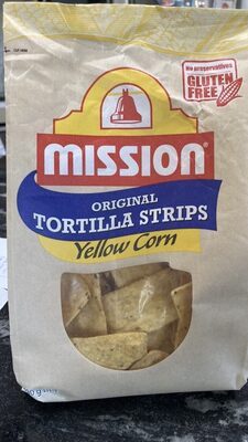 Tortilla Strips Yellow Corn